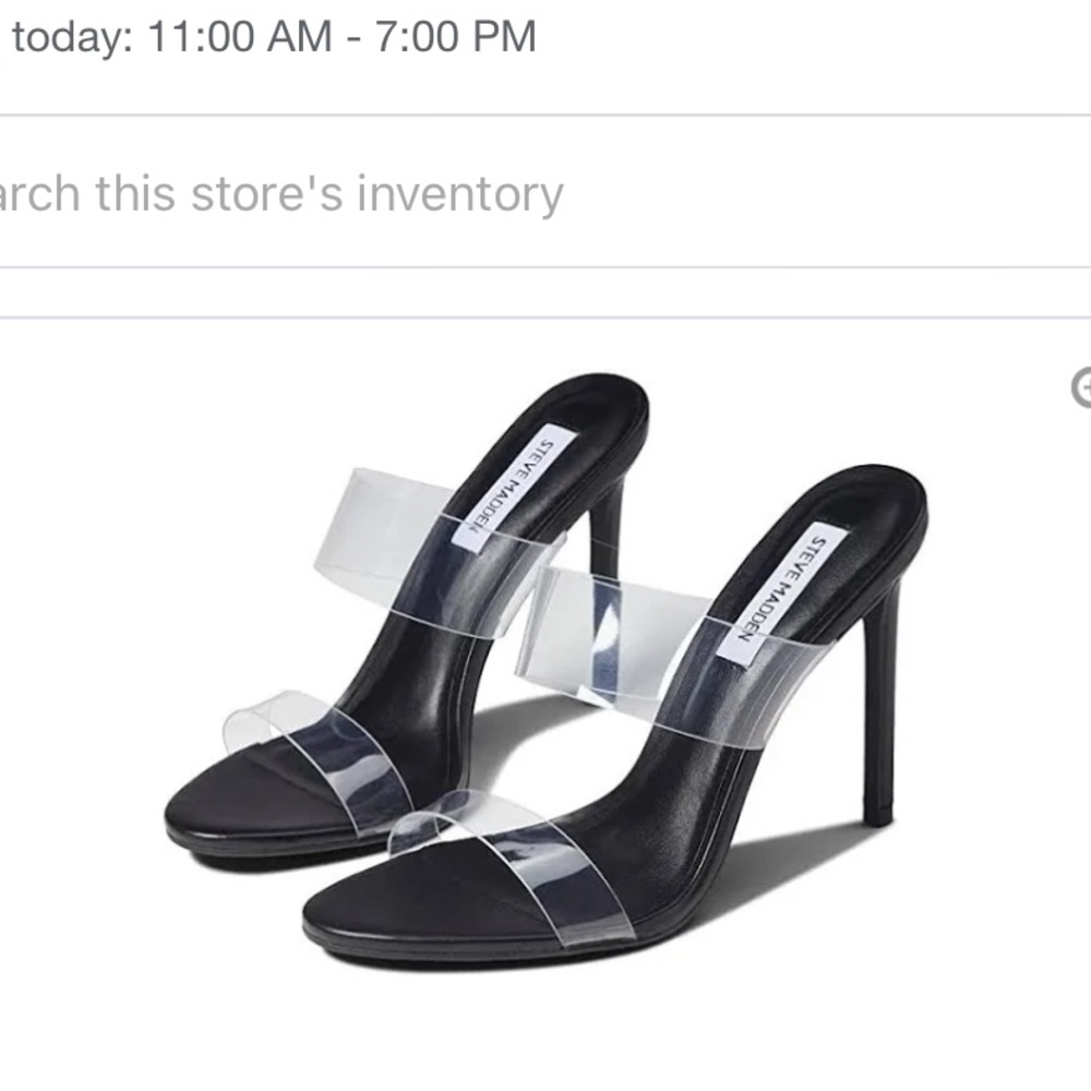 Steve Madden Clara Beth black